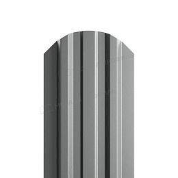 Штакетник металлический МЕТАЛЛ ПРОФИЛЬ LАNE-O 16,5х99 NormanMP (ПЭ-01-9006-0.5)