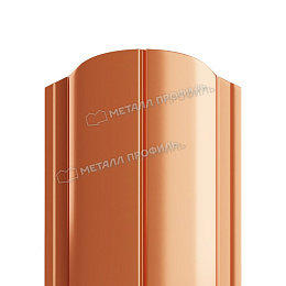 Штакетник металлический МЕТАЛЛ ПРОФИЛЬ ELLIPSE-O 19х126 (AGNETA-20-CopperCopper-0.5)