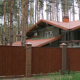 Профлист МЕТАЛЛ ПРОФИЛЬ С-8x1150-A (ECOSTEEL_MA_Д-01-МореныйДуб-0,5)