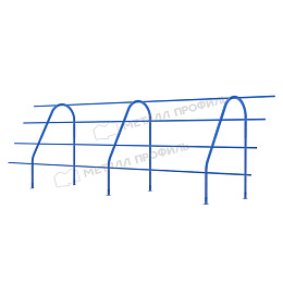 Ограждение кровельное ОК-h1200х3000 мм (5005)